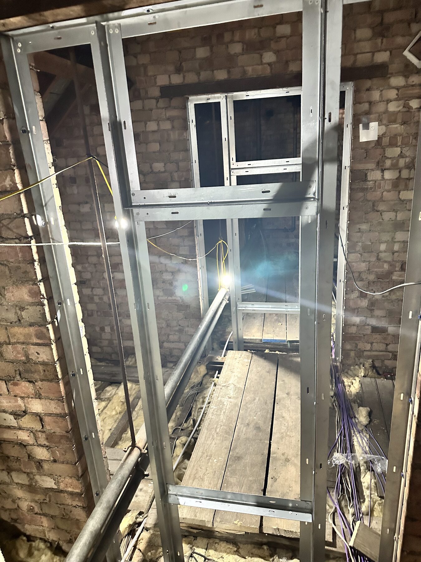 Fire stopping – Roof Compartmentation, photograph 4