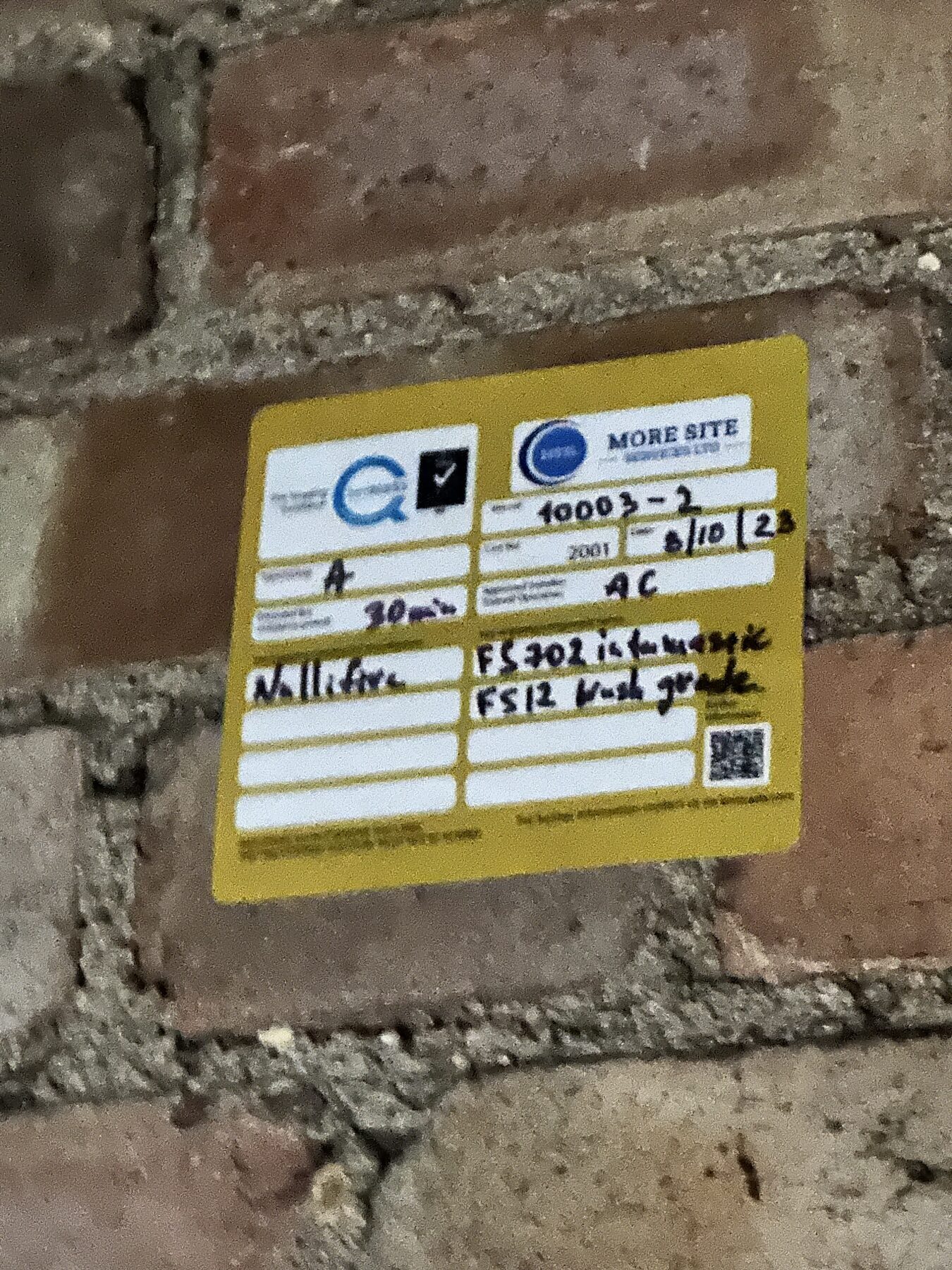Fire stopping – Roof Compartmentation, photograph 3