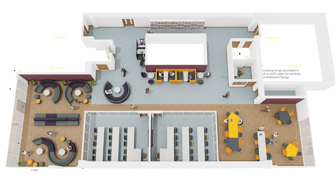 Sixth Form Extension Refurbishment, photograph 7